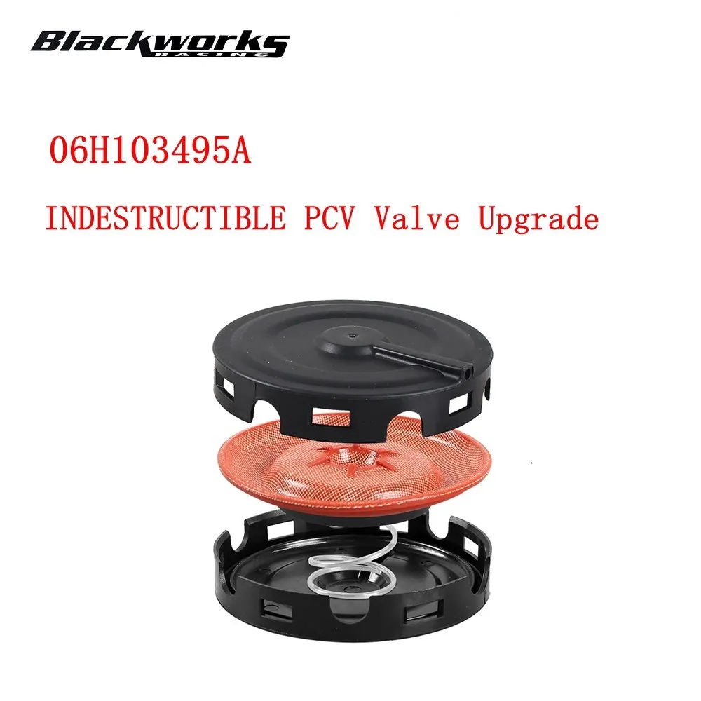 06H103495A 2.0T INDESTRUCTIBLE PCV Valve Upgrade Engine Cover Repair Kit With Membrane For B8 Volkswagen VW Audi TFSI MK6 MK7