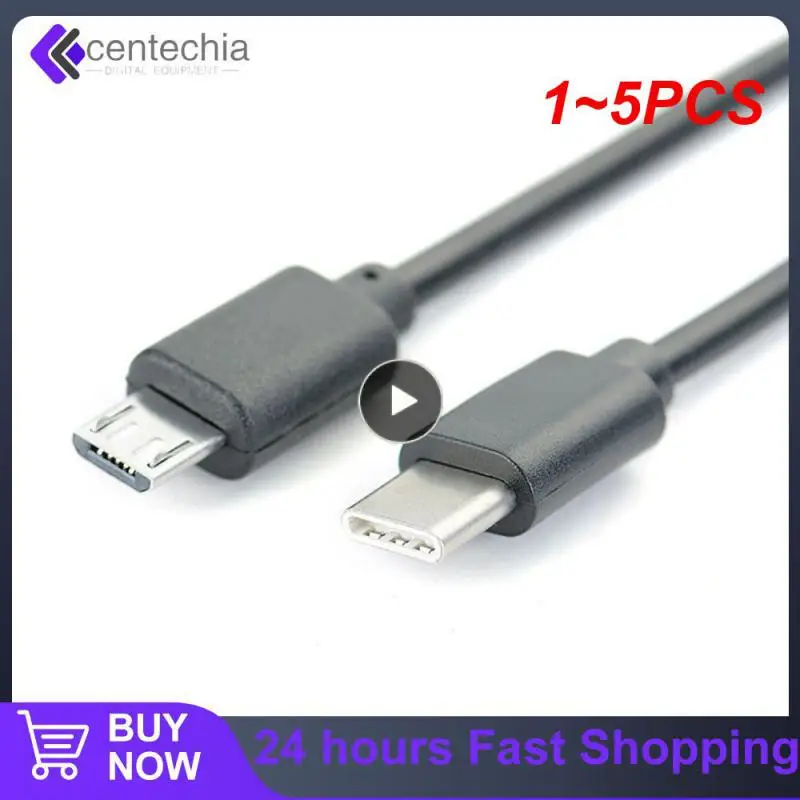  1 ~ 5PCS тип C Usb-c за микро USB кабел за микро B USB тип C кабел мъжки към мъжки съвместим за