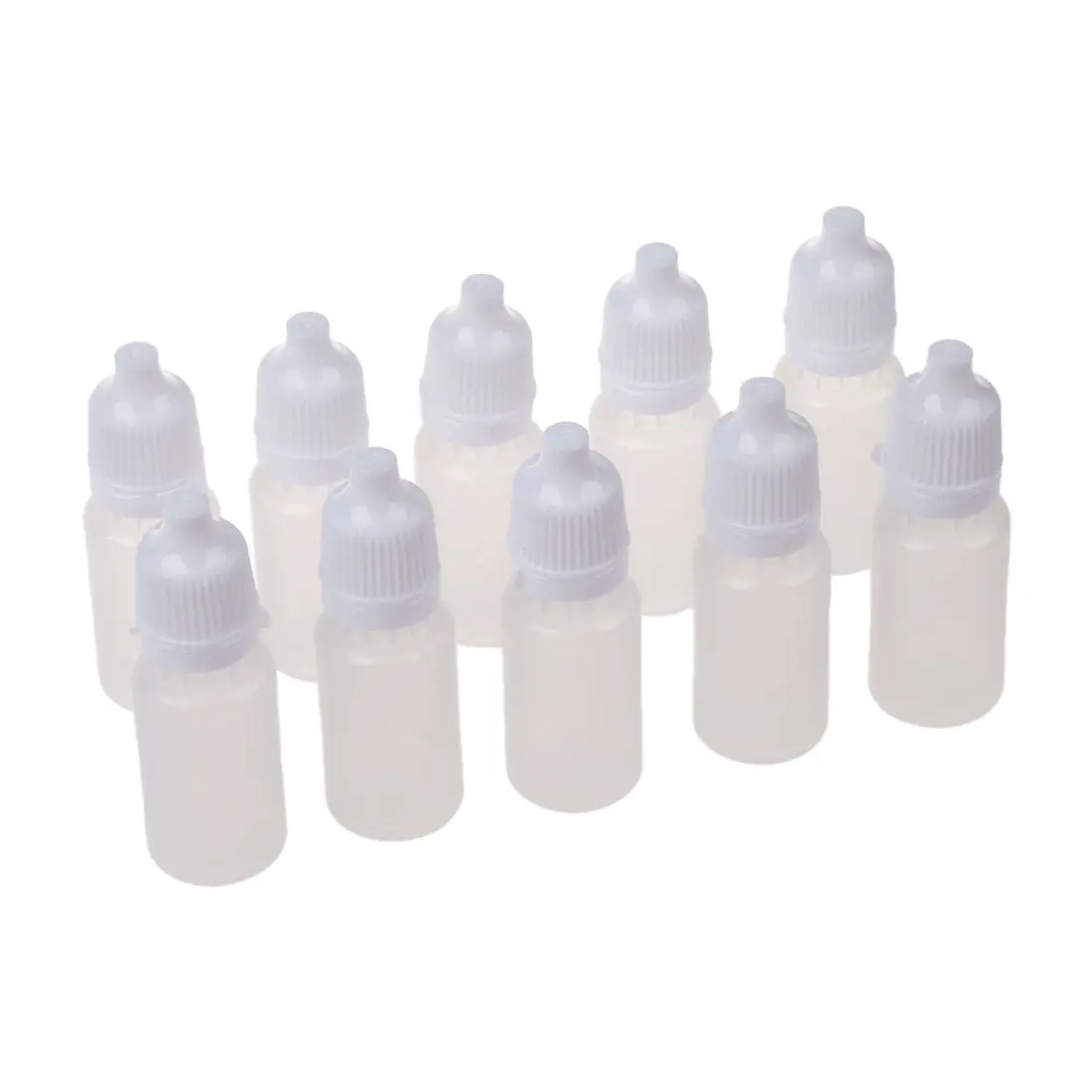 10 бр. 10 ML 1/3 OZ LDPE пластмасови обезопасени от деца бутилки с капкомер маслен лосион