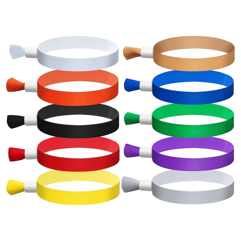 100 бр. Плат Event Wristbands Event Wristbands For Events, For Lightweight Concert Wrist Strap