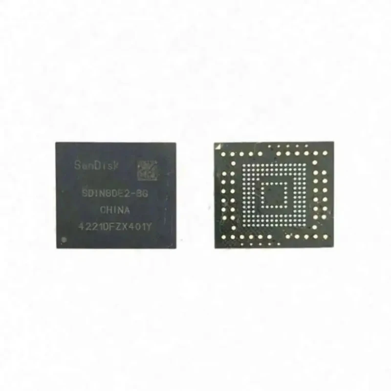 100% Нов оригинален SDIN8DE2-8G BGA EMMC SDIN8DE2 8G (5-10piece)