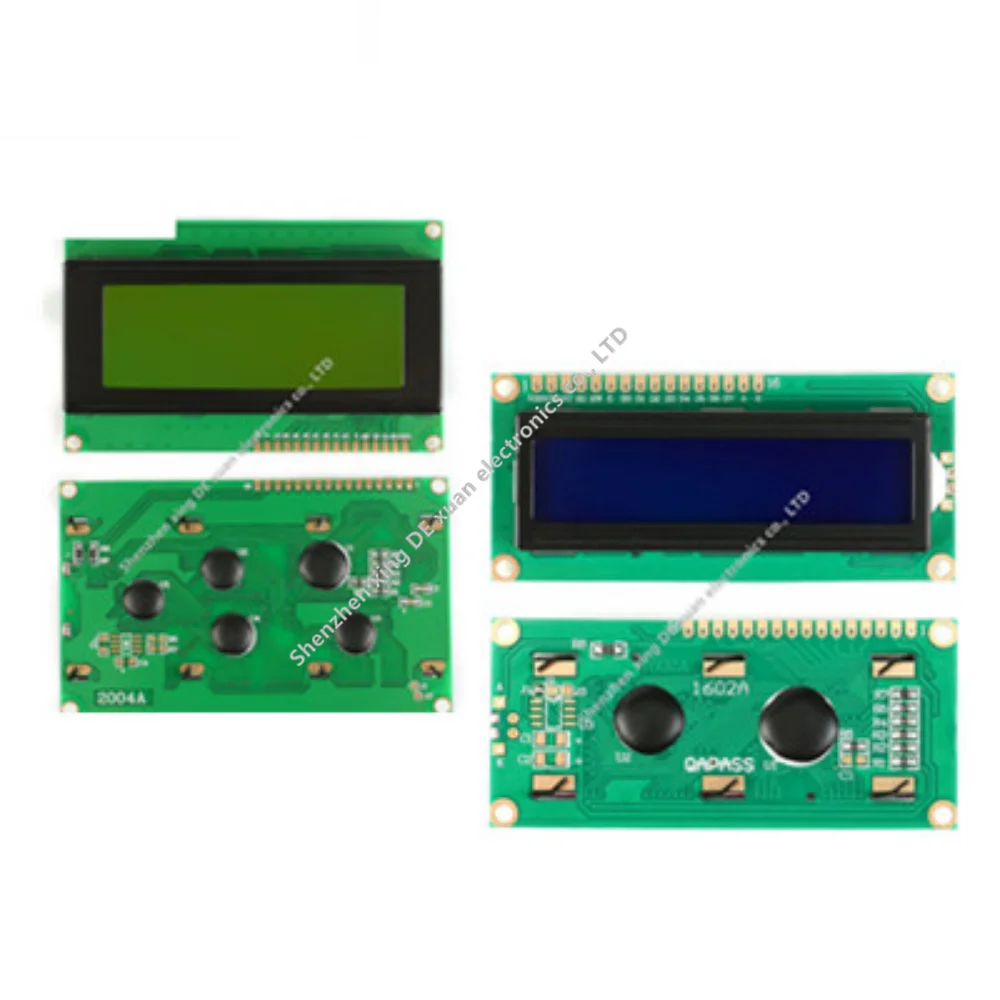 1602 1602A J204A 2004A 12864 12864B 128 * 64 LCD екран модул дисплей синьо жълто-зелено IIC / I2C 3.3V / 5V за Arduino