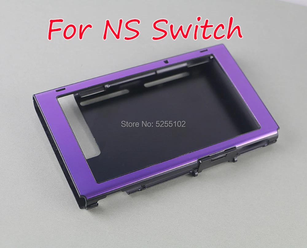 1pc твърд капак на черупката за Nintend превключвател за NS превключвател Алуминиев калъф за защита на гърба PC Anti-scratch за конзолата NS Switch