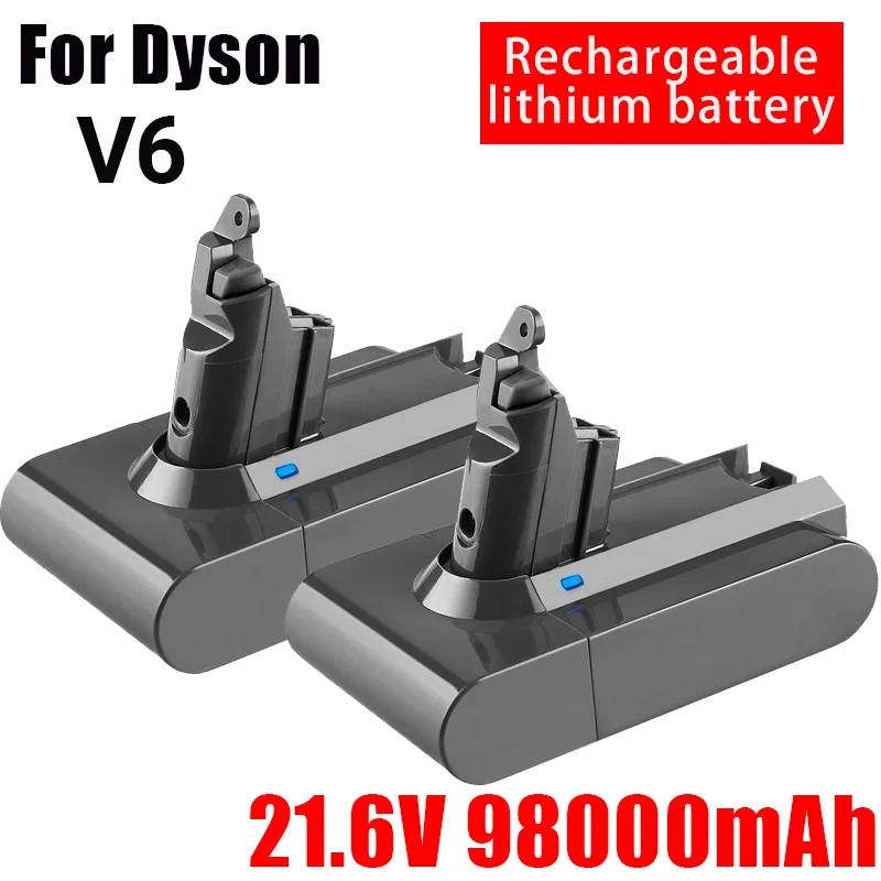 21.6V 98000mAh Резервна батерия за литиево-йонна прахосмукачка Dyson SV09 SV07 SV03 DC58 DC61 DC62 DC74 V6 965874-02 Животински прилеп