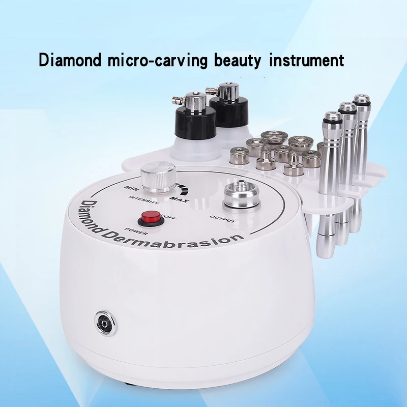 3-в-1 Diamond красота белачка инструмент пилинг машина Blackhead отстраняване микродермабразио машина кожата подмладяване