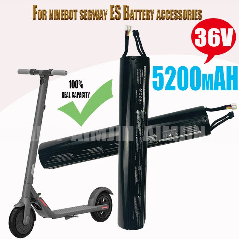 36V 5200Mah За Segway Ninebot ES1 ES2 ES3 ES4 E22 Kickscooter Интелигентни електрически скутери Вътрешни компоненти на батерията