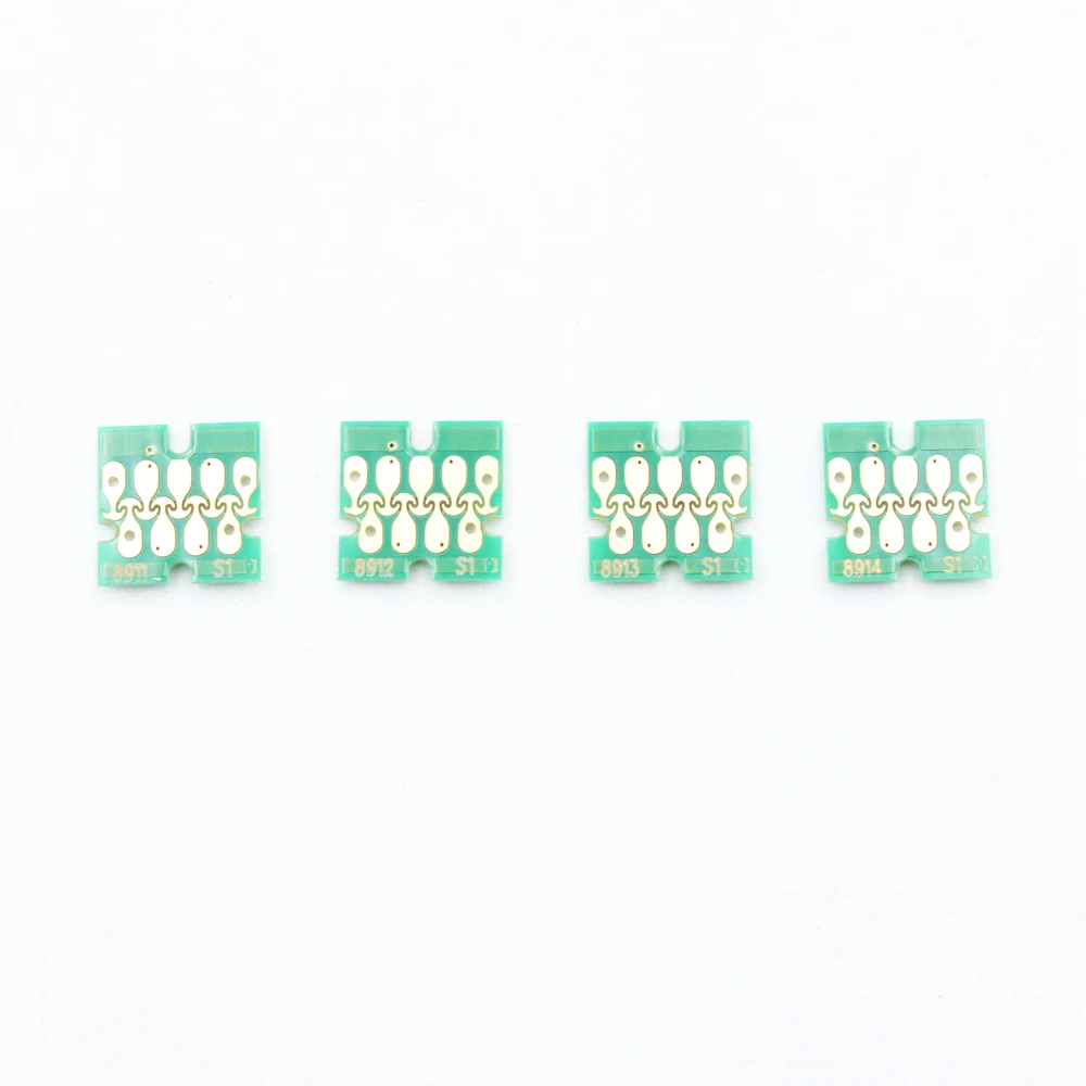 4 цвята / комплект T8911-T8914 мастило касета чипове за epson surecolor S40610 S60610 мастило кутия за Европа принтер само