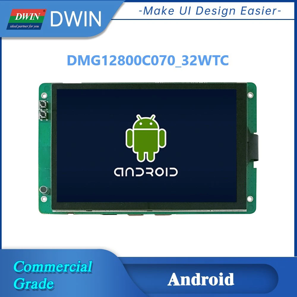 DWIN 7 инчов 800 * 1280 търговски Android интелигентен дисплей RK3566 Android11 IPS широк зрителен ъгъл капацитивен сензорен панел