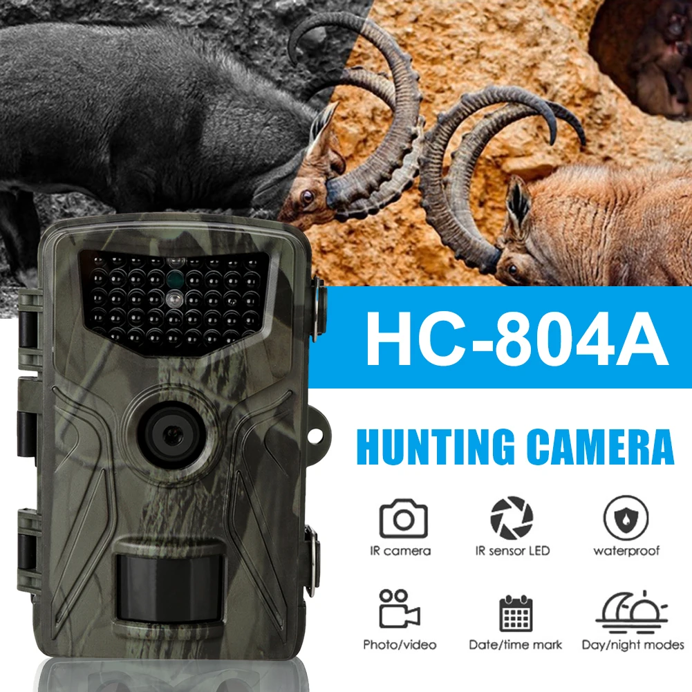 HC-804A Камера за ловна пътека 20MP 1080P инфрачервено нощно виждане с 2