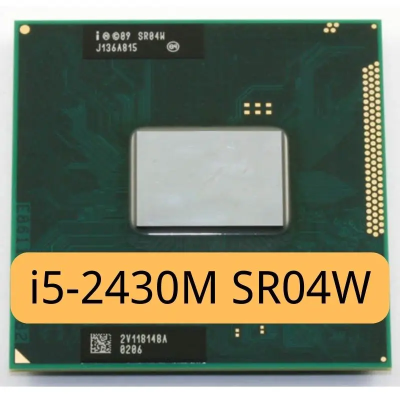 Intel Core i5-2430M i5 2430M SR04W 2.4 GHz процесор 3M 35W Socket G2 / rPGA988B