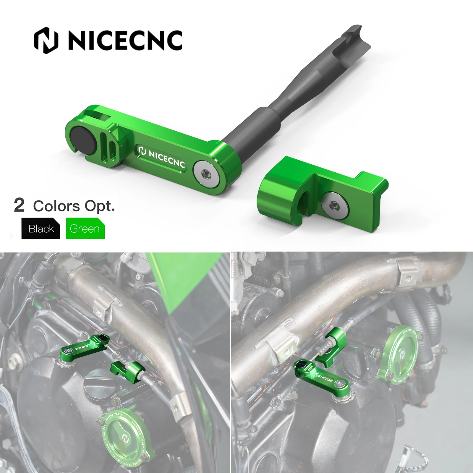 NICECNC мотоциклет един пръст съединител ръка за Kawasaki KLR650 KLR 650 2008 2009 2010 2011 2012 2013 2014 2015 2016 2017 2018-2023