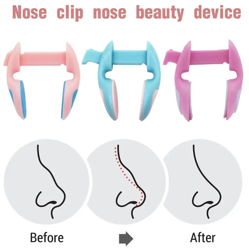Nose Shaping Clip Nose Clip Nose Bridge Straightener Scientific Bracket Design Magic Nose Thininner Reshape Nose Soft And