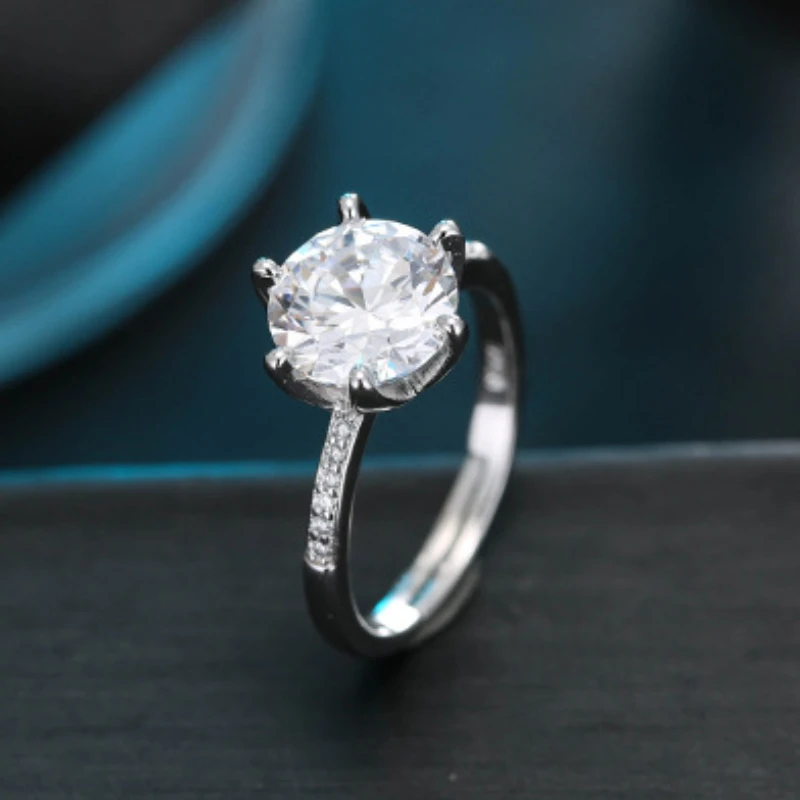 REETI 925 Сребърни пръстени за жени Геометричен пръстен стил дама предотвратяване на алергия стерлинги-сребро-бижута