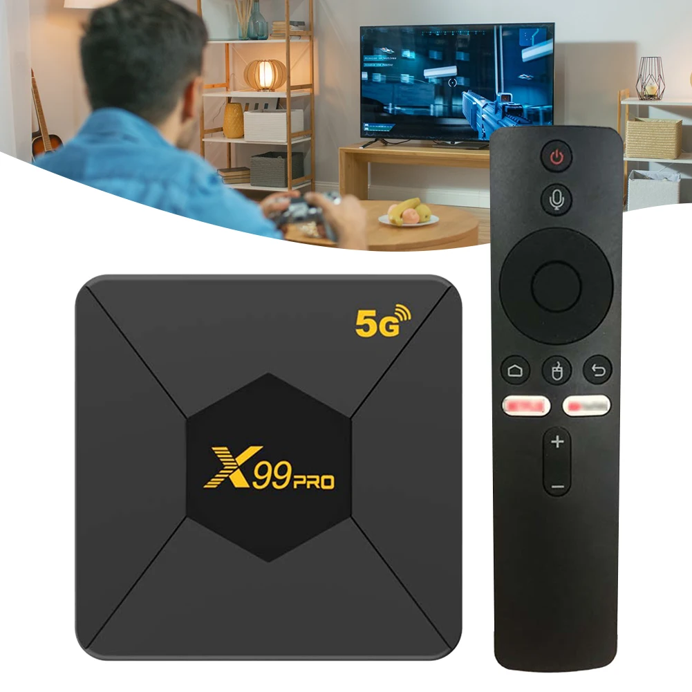 Ultra-Thin Androids 13 Smarts TV Box Домакински високодоходен медиен плейър за телевизионна игра