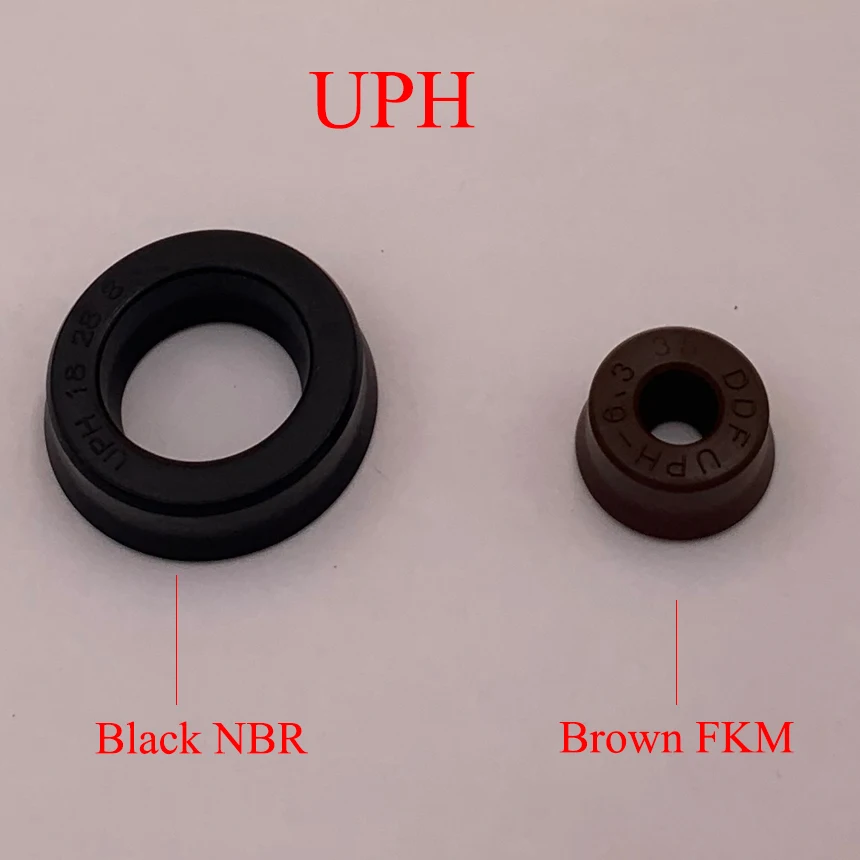 UPH 35.5 * 50.5 * 10 35.5x50.5x10 кафяв FKM FPM черен NBR каучук прахоустойчив жлеб U устни хидравлични бутало прът O пръстен уплътнение масло печат