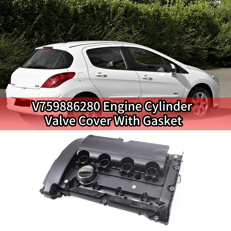 автомобилен бензинов двигател цилиндров капак на клапана & уплътнение за Peugeot 3008 308CC RCZ Citroen C4L 1.6T V759886280