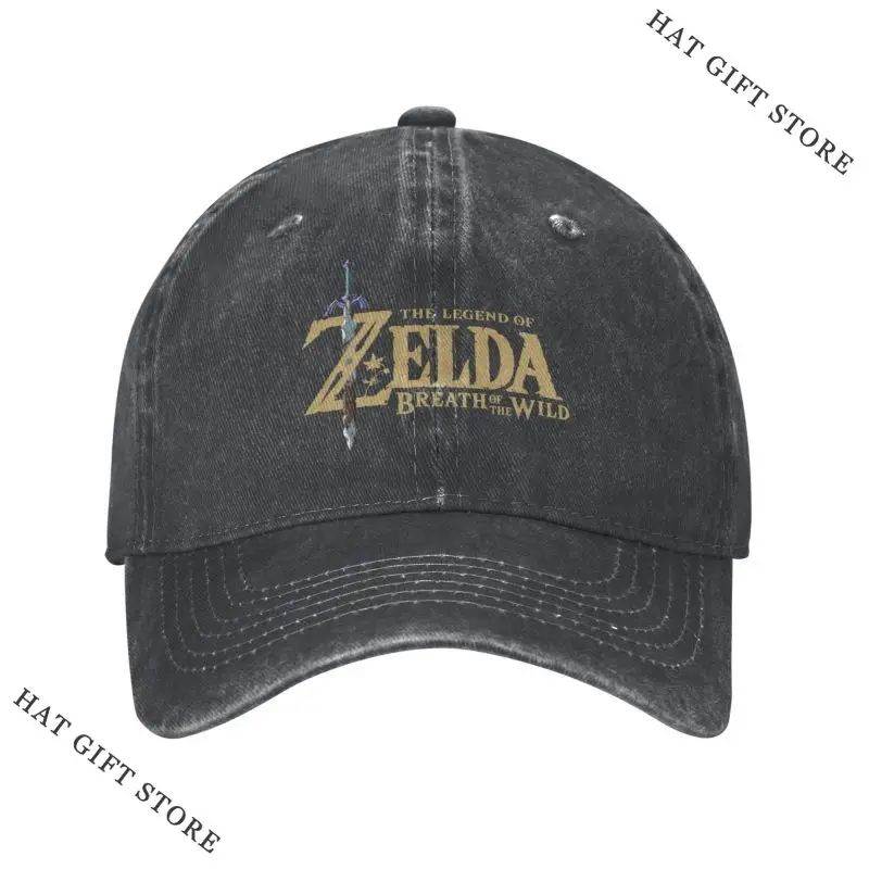 Гореща мода Унисекс памук Zeldas гореща игра легенда бейзболна шапка регулируема татко шапка жени мъже спорт