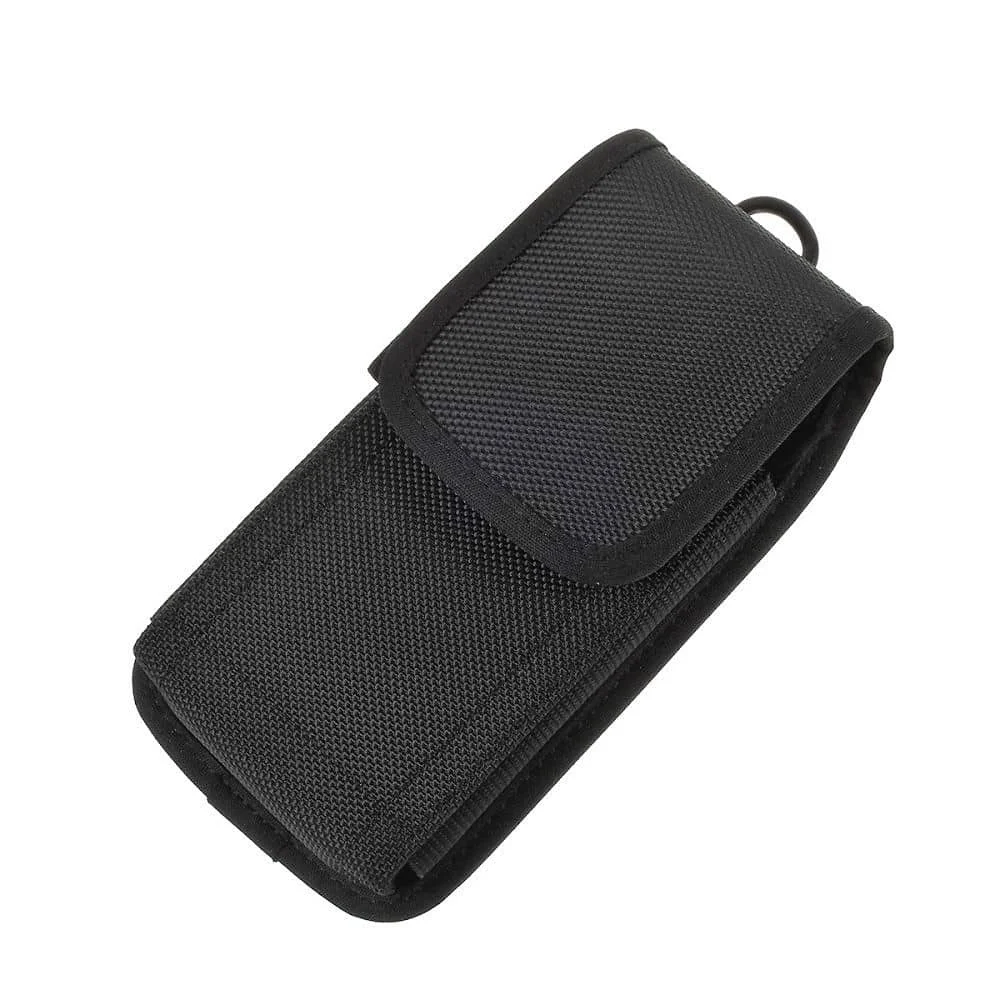 За Gionee K30 Pro (2020) Найлонов капак за колан с две вертикални и хоризонтални бримки-черен