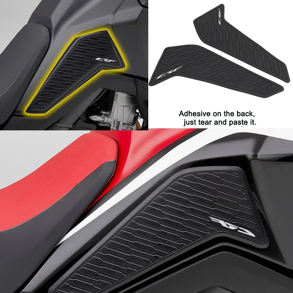 За Honda CRF1100L CRF 1100 L Африка Twin 2020 2021 2022 НОВ мотоциклет без хлъзгане страна резервоар за гориво подложка гумени стикери
