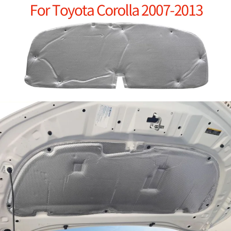 за Toyota Corolla E140 2007~2013 2010 2011 2012 Преден капак двигател звук топлоизолация памук тампон звукоизолиращ мат капак пяна