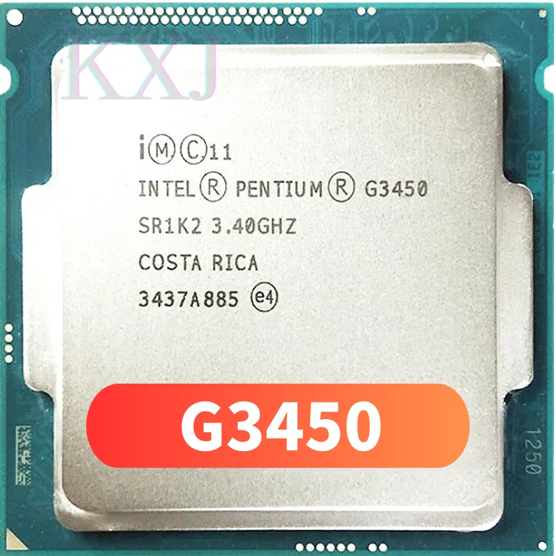 Използван Intel Pentium G3450 3.4GHz двуядрен 3M 53W LGA 1150 процесор