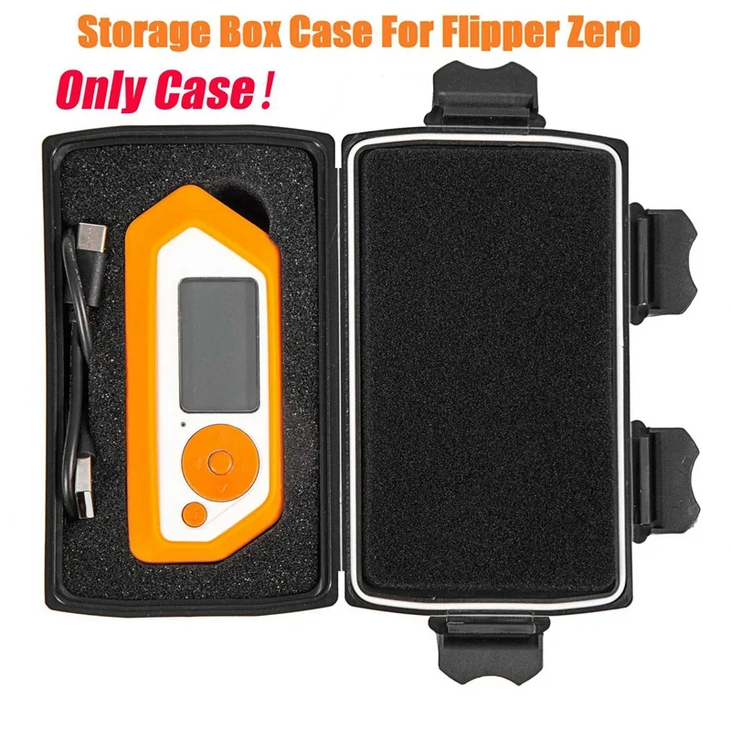 Кутия за съхранение Калъф за Flipper Zero Game Console Защитна кутия Издръжлив Лесен за инсталиране Лесен за използване