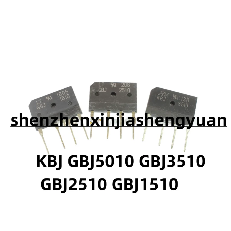 Нов оригинален KBJ GBJ5010 GBJ3510 GBJ2510 GBJ1510 ZIP4 5бр/лот