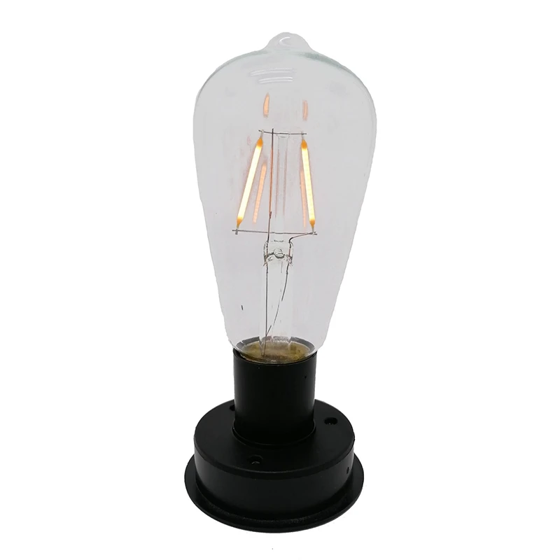 Нова 1Pc слънчева LED волфрамова лампа с нажежаема жичка 2800K автоматични светлинни сензори Ограда нощни светлини за градинска лампа