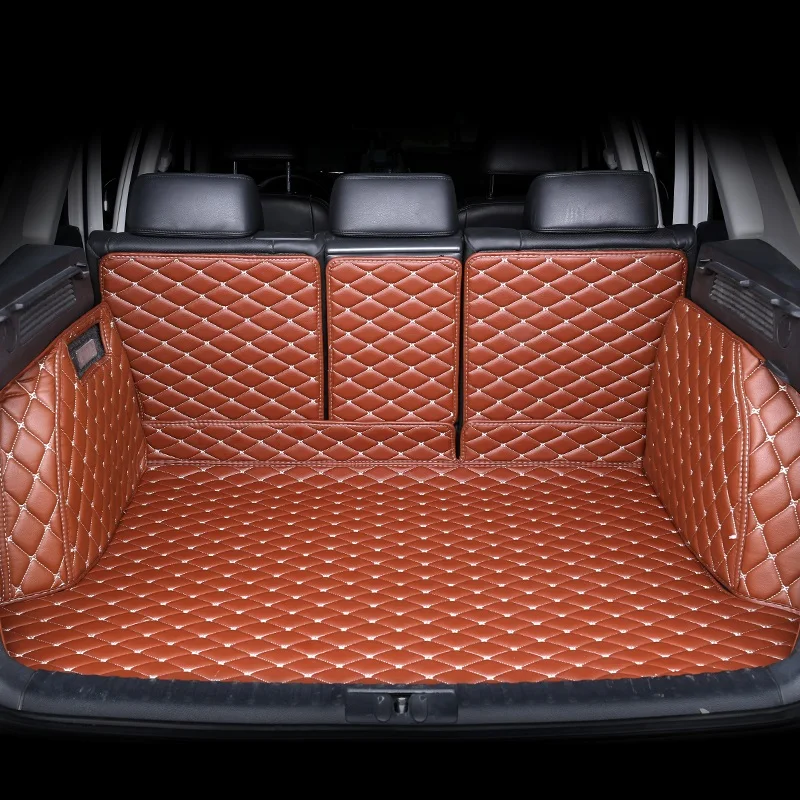 Персонализирана кожаПълно покритие на багажника на автомобила 100% за Suzuki Всички модели Vitara Jimny Swift SX4 2007 2010 Аксесоари за връзване на автомобили