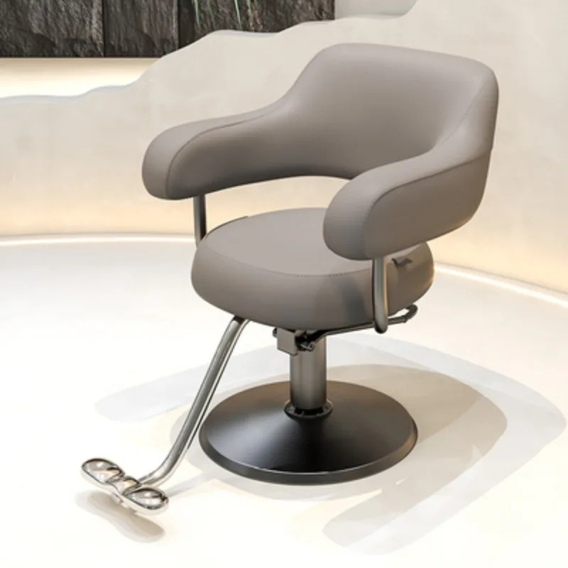 Професионален татуировка бръснарски стол фоайе ергономичен педикюр фризьорски салон стол въртящ се грим Мебели за бръснарница Stoelen XY50BC