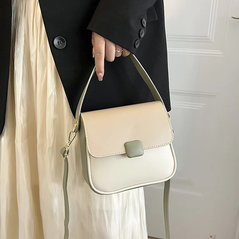 Реколта женски Crossbody пратеник прашка чанти 2023 лято моден дизайнер марка жени прости мини PU кожа телефон рамото Хан